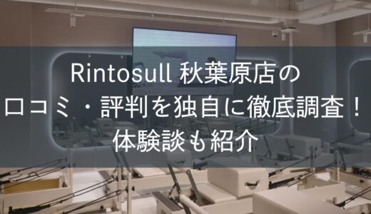 Rintosull秋葉原店の口コミ・評判を独自に徹底調査！体験談も紹介